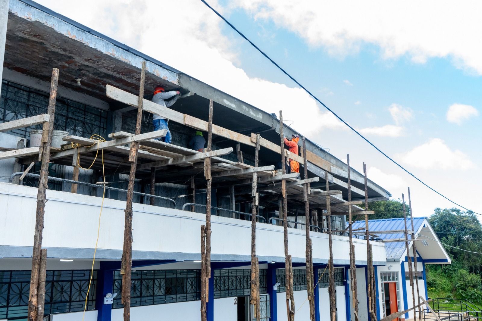 Proyecto de mejoramiento de instituto de Ayabaca se encuentra en su fase final: obra registra un 92% de avance