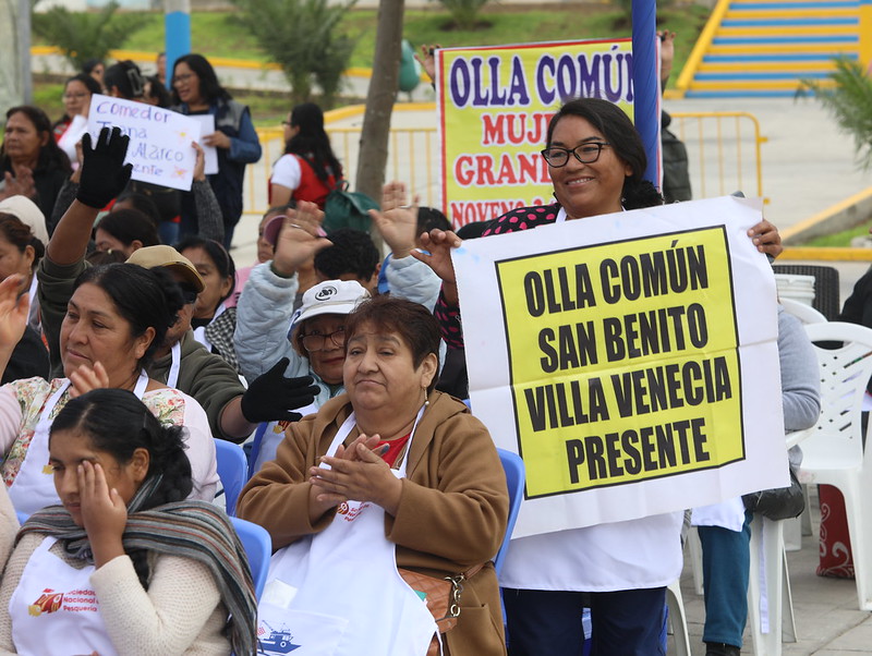 Más de 21 mil usuarios de ollas y comedores de Villa el Salvador se benefician con entrega de pescado
