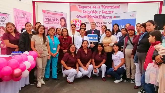 Minsa eligió a la Miss Maternidad Saludable como símbolo de una gestación segura desde el primer día
