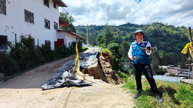 Cenepred asesora a los Municipios de San Miguel y Calquis en Cajamarca en la elaboración sus evaluaciones de riesgos ante deslizamientos