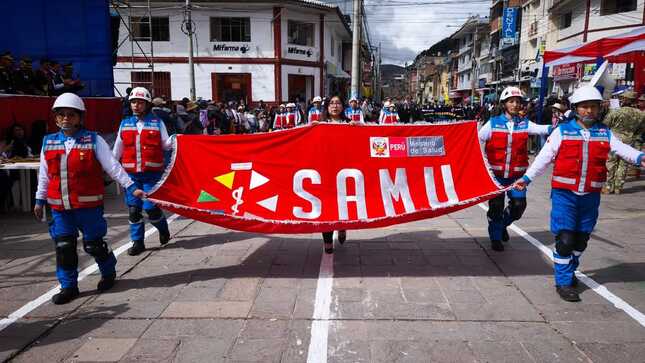 SAMU en desfile