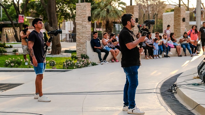 Grabación videoclip