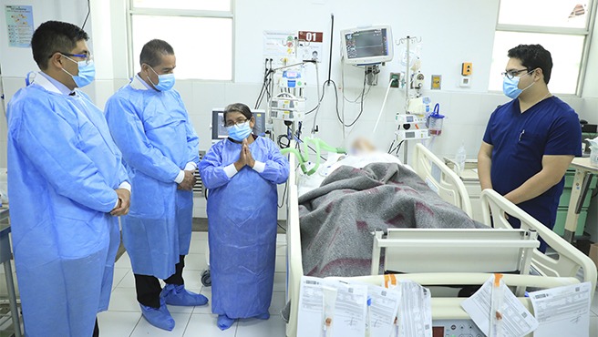 Minsa: joven peruano evacuado desde Ecuador ya recibe atención especializada en el Instituto Nacional de Ciencias Neurológicas