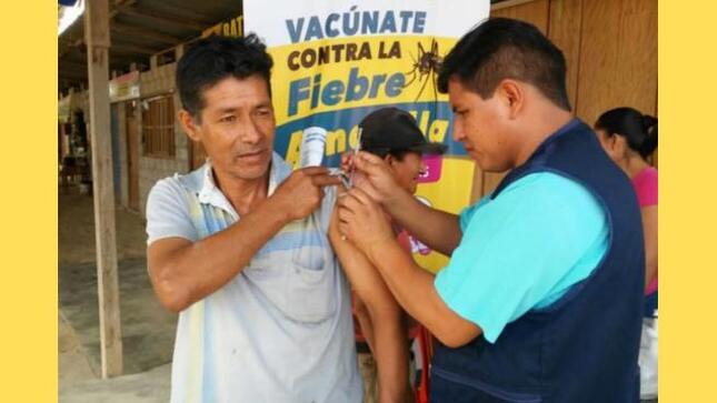 Amazonas vacunará al 100 % de la población de Imaza contra la fiebre amarilla