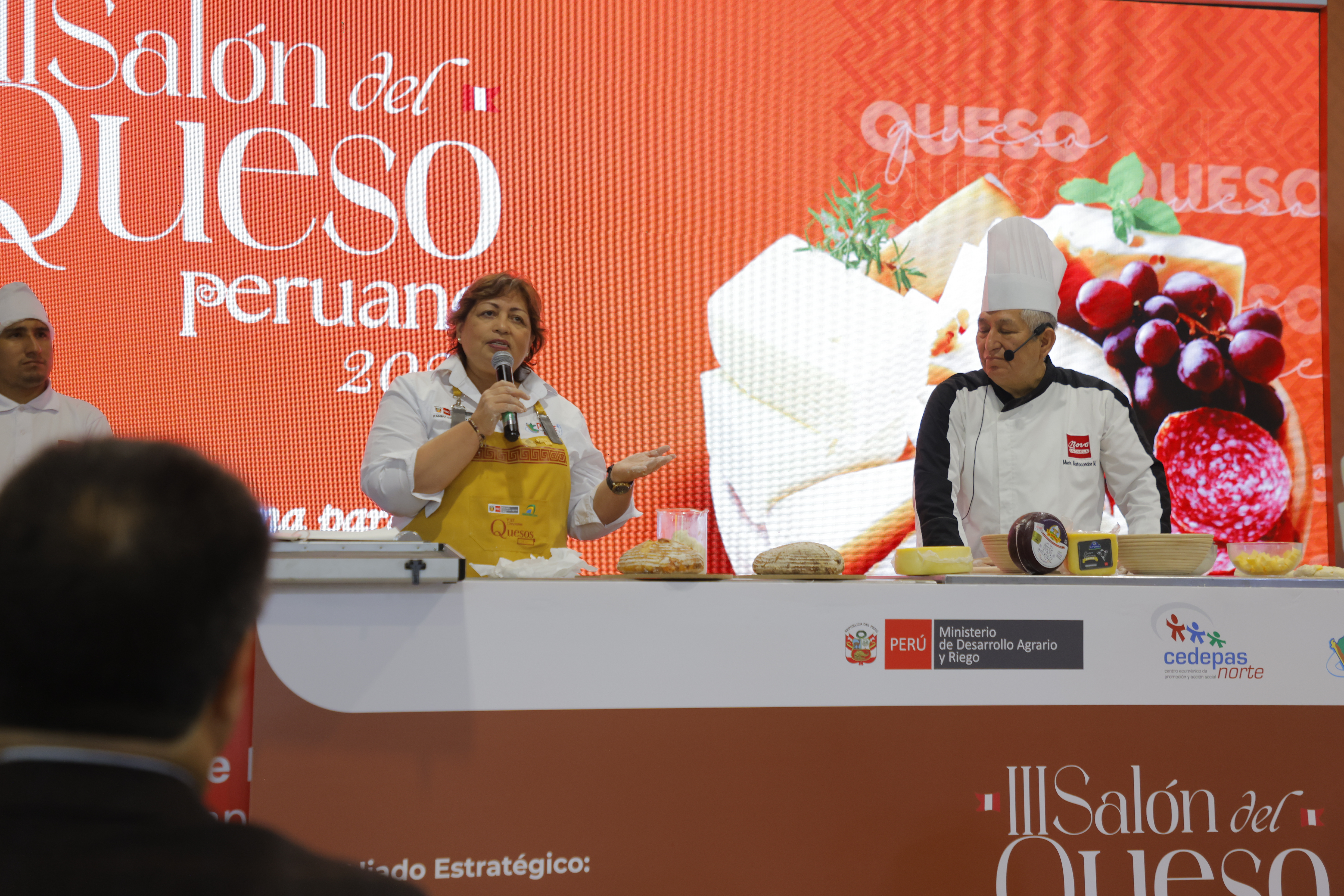 Ministra Fanny Montellanos visitó  el III Salón del Queso Peruano 2025 y resaltó empoderamiento económico de mujeres productoras