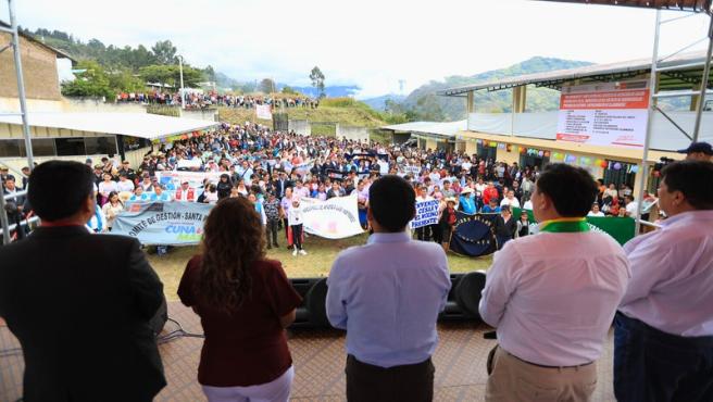 Cajamarca: Ministerio de Salud y Municipalidad de Querocotillo colocaron primera piedra de la ampliación del centro de salud