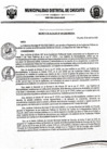 Vista preliminar de documento Decreto de Alcaldía N° 001-2025-MDCH/A