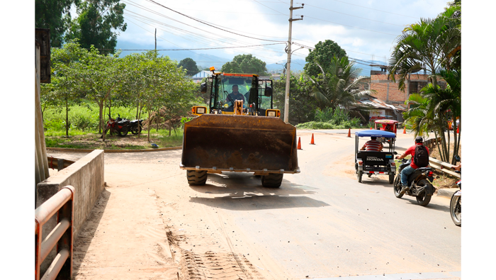 MPSM efectuará mantenimiento de puente Atumpampa.