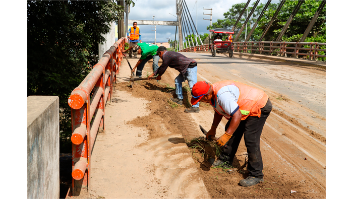 MPSM efectuará mantenimiento de puente Atumpampa.