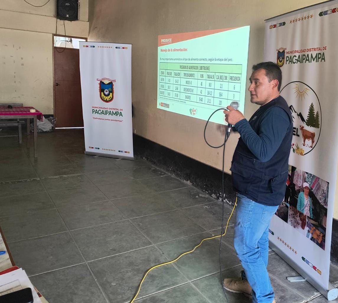 GORE inicia jornadas de capacitación para mejorar el cultivo de trucha y tilapia en zonas productoras de la región