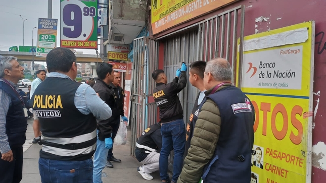Intervención policial en SMP