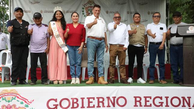 Goresam inaugura importante obra de electrificación en Cacatachi