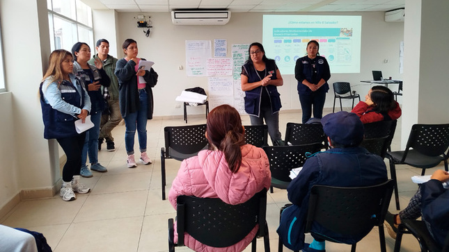 DIRIS Lima Sur continúa con reuniones estratégicas para luchar contra la anemia en el distrito de Villa El Salvador