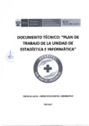 Vista preliminar de documento Plan de Trabajo de la Unidad de Estadística e Informática 2025