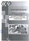 Vista preliminar de documento Reglamento de Residentado Médico del HSJL