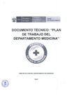 Vista preliminar de documento Plan de Trabajo del Departamento de Medicina 2025