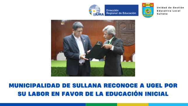 Reconocimiento UGEL