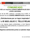Vista preliminar de documento [ Ver COMUNICADO - IIEE con mayores LOGROS AMBIENTALES 2024 a NIVEL NACIONAL ] 26-05-2025