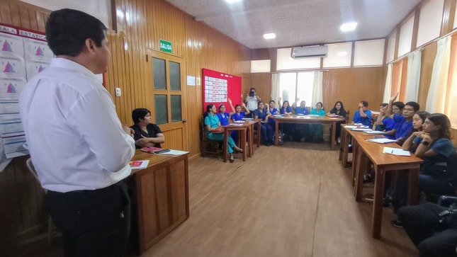 El Director de la OGESS-BM, se mostró emocionado y con mucho agrado al dar la bienvenida a los 17 profesionales de la salud, 