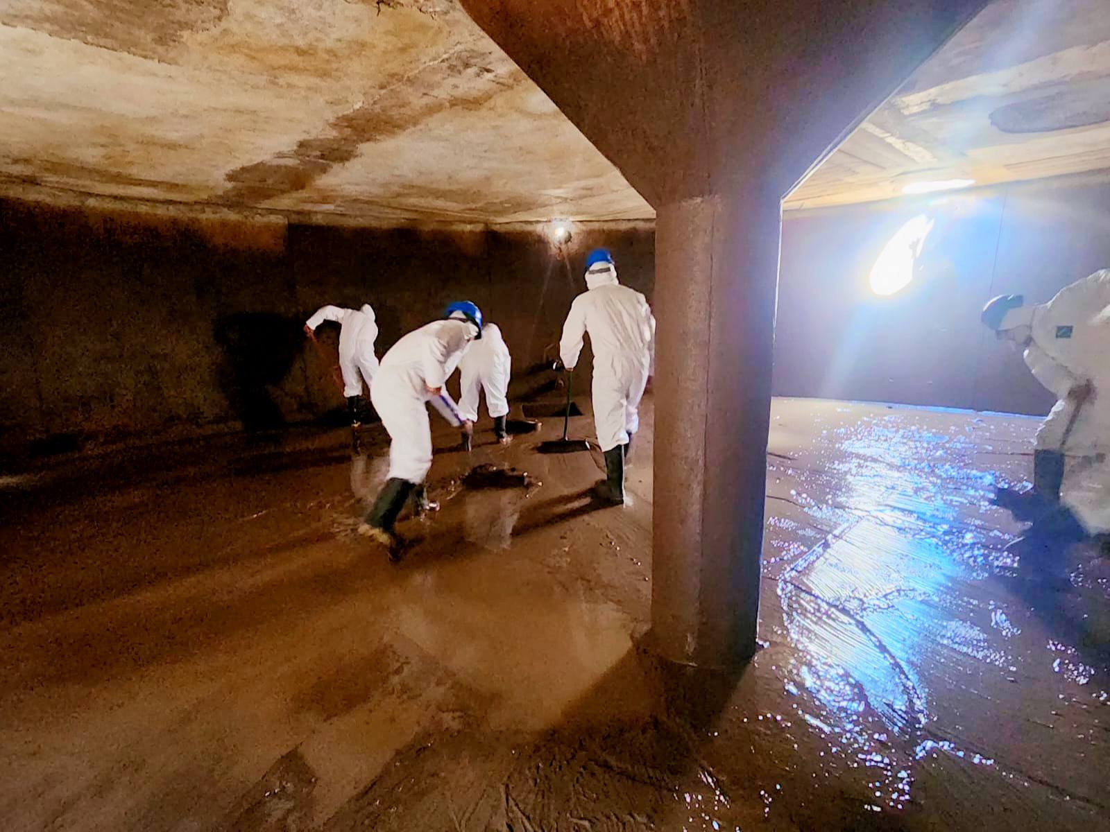 Municipalidad de Huarmaca realiza limpieza y desinfección del sistema de agua potable