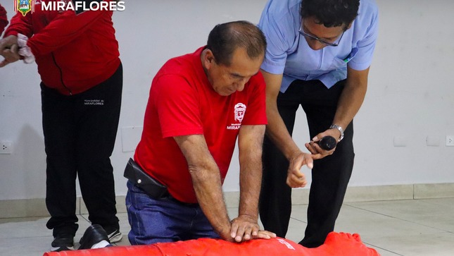 Personal municipal recibe capacitación en primeros auxilios