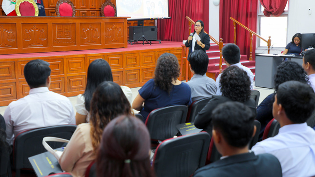 29 Profesionales del Programa de Voluntariado se Integran a Labores Judiciales de Tumbes