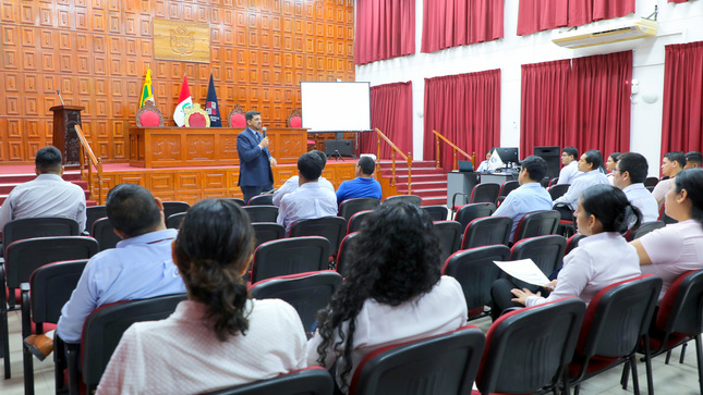 49 Profesionales Reciben Inducción tras Incorporación a la Corte Superior de Justicia de Tumbes