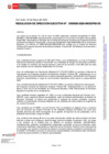 Vista preliminar de documento Resolución Directoral Ejecutiva