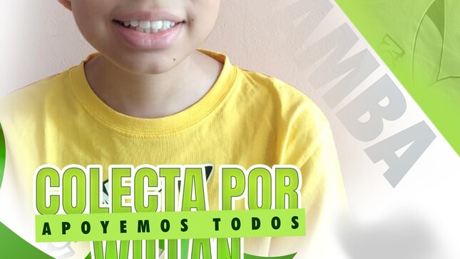 ¡Ayudemos a William a ganar esta batalla por la vida! 