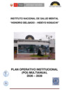 Vista preliminar de documento PLAN OPERATIVO INSTITUCIONAL (POI) MULTIANUAL 2026-2028