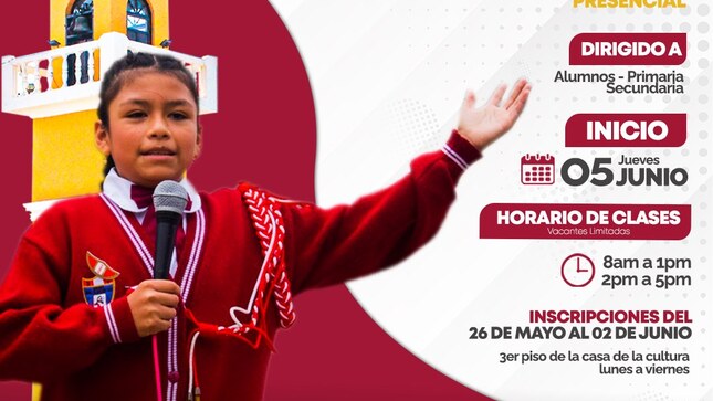 ¡Desarrolla tu talento para expresarte con seguridad!