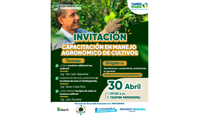 ¡Impulsando el desarrollo agrícola de Tambogrande!