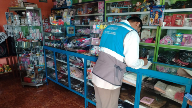 Nota de prensa fiscalización establecimientos comerciales