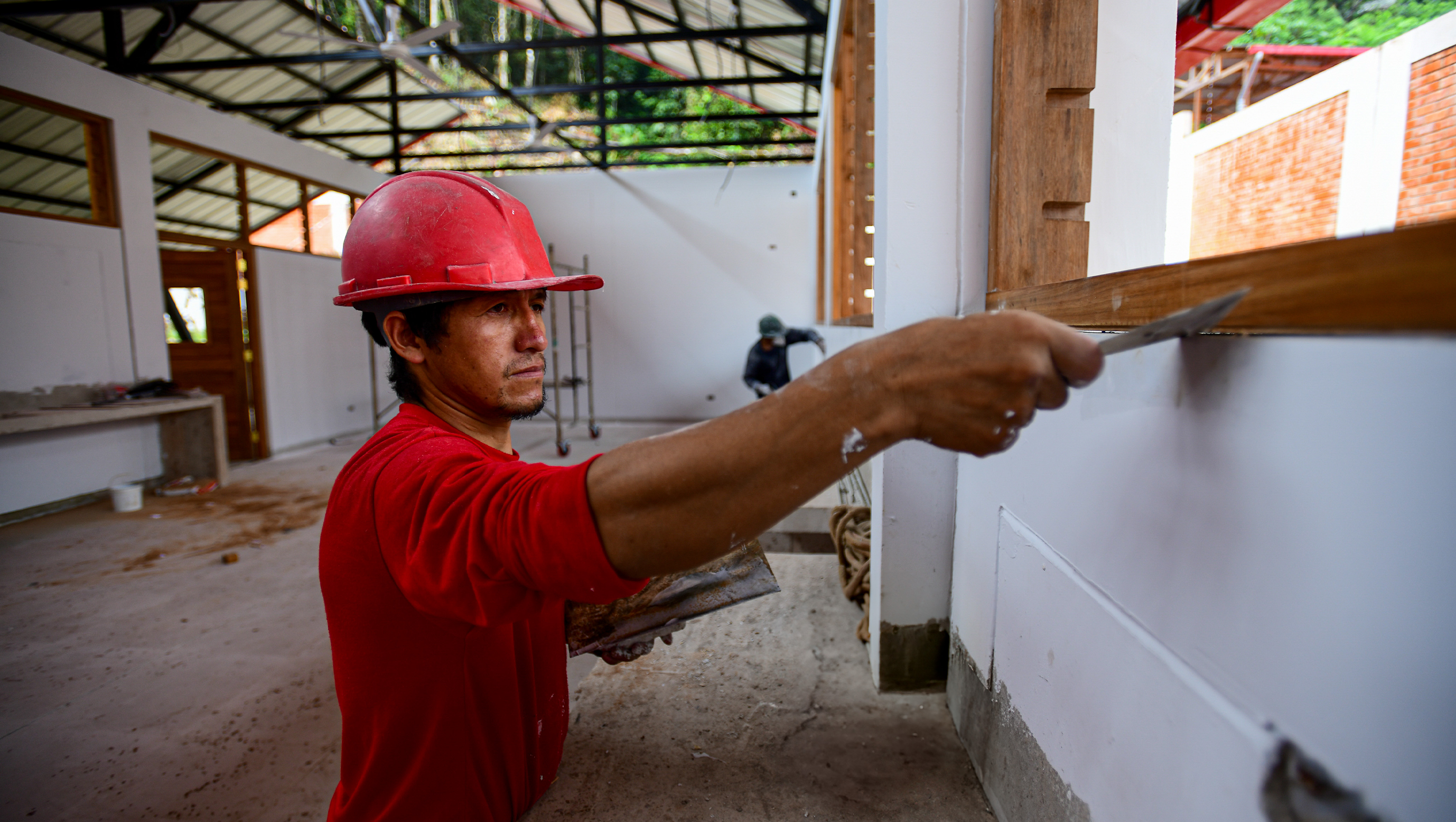 Colegio agroindustrial del Valle del Shambo registra más del 70 % de avance en su construcción