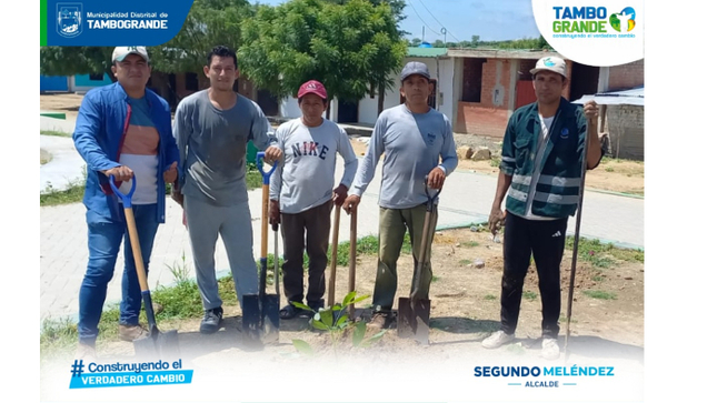 Juntos por un Tambogrande más verde: reforestación en la Greda Nueva 
