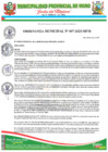 Vista preliminar de documento Ordenanza Municipal N.° 007-2025-MPM