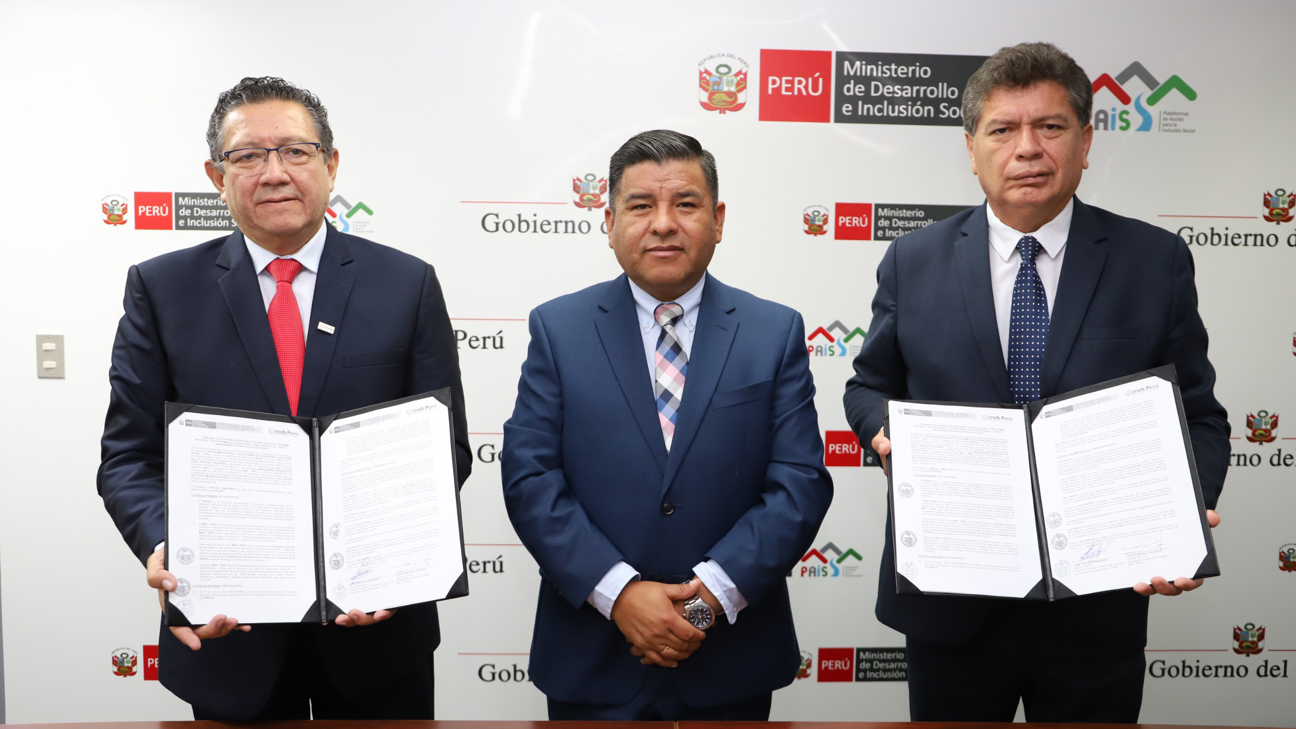 Convenio PN-PAIS y msh-Perú