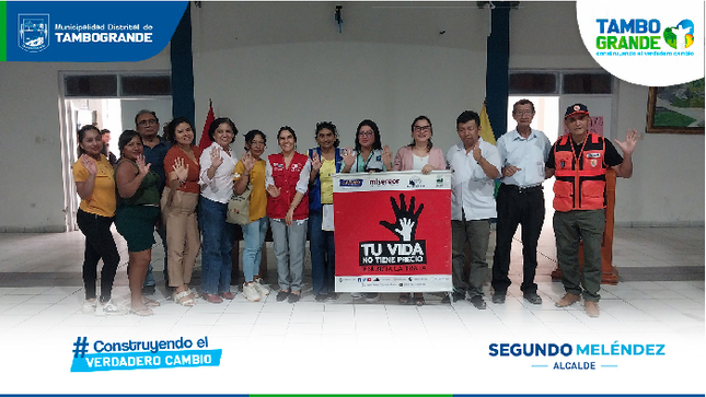 MDT  y centro emergencia mujer dictan taller sobre trata de personas 