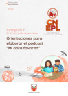 Vista preliminar de documento  Orientaciones  - Categoría F