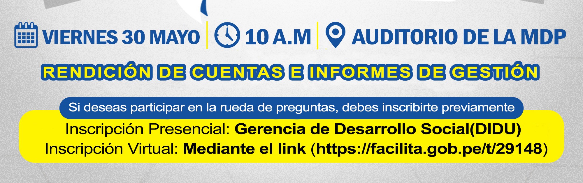 I audiencia publica 2025 - 2