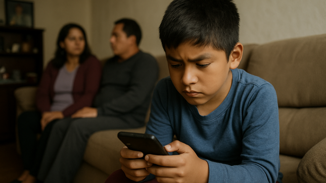 ¿Sabes cuánto tiempo pasa tu hijo frente a una pantalla?