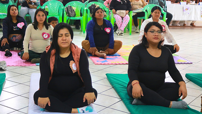 Semana de la maternidad saludable, segura y voluntaria en Chancay