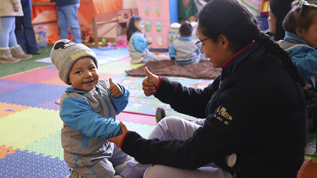 GRELL inicia entrega de kits de psicomotricidad en Santiago de Chuco y fortalece el desarrollo infantil en zonas altoandinas