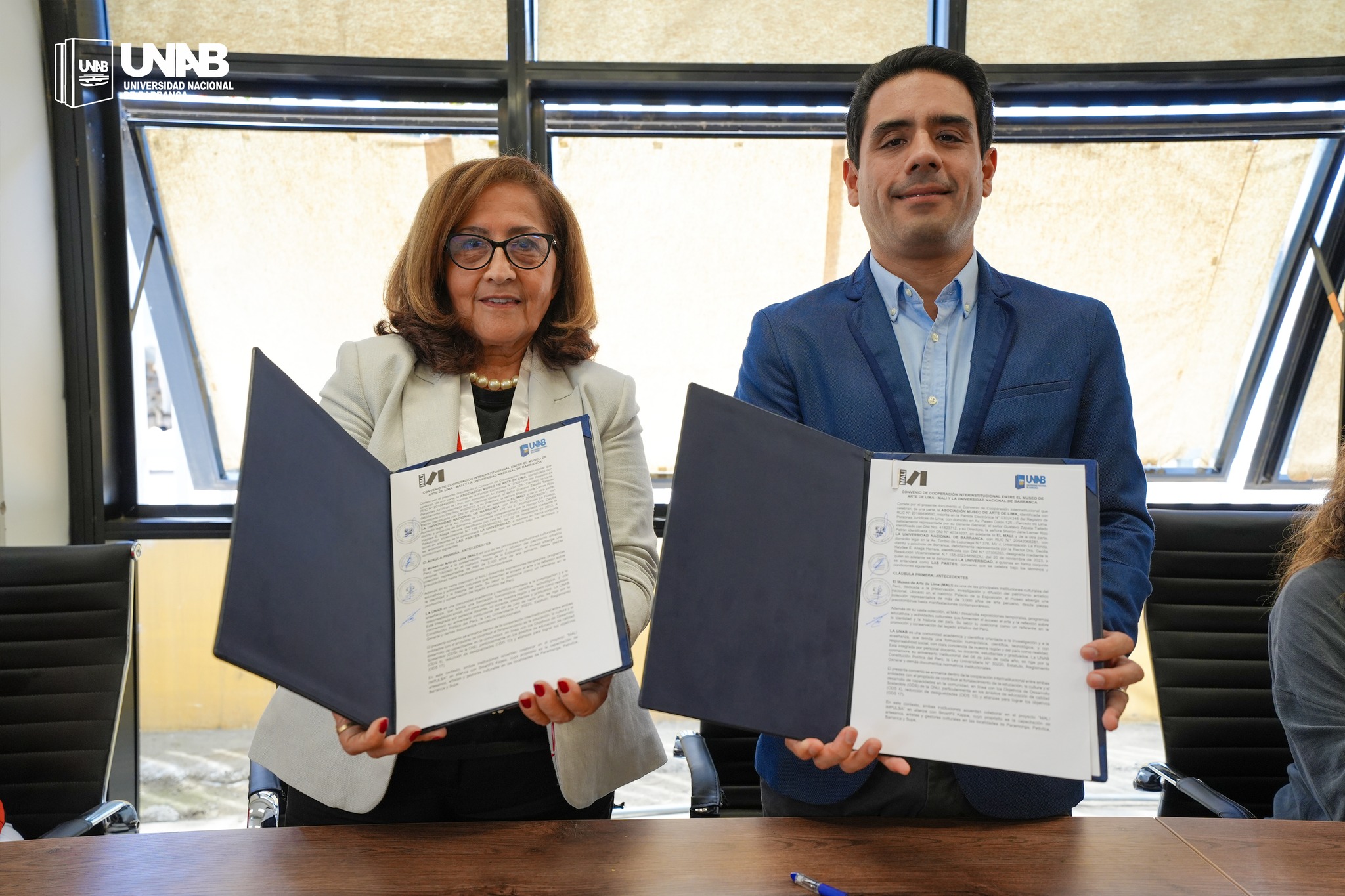UNAB Suscribe Convenio de Cooperación Interinstitucional con el Museo de Arte de Lima (MALI)