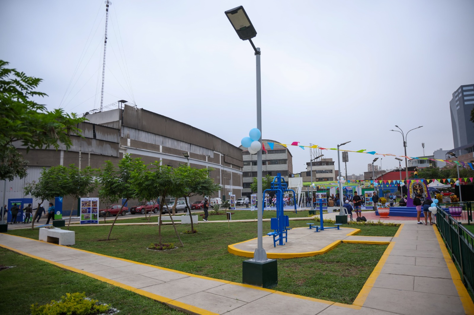 Instalación de luminaria LED