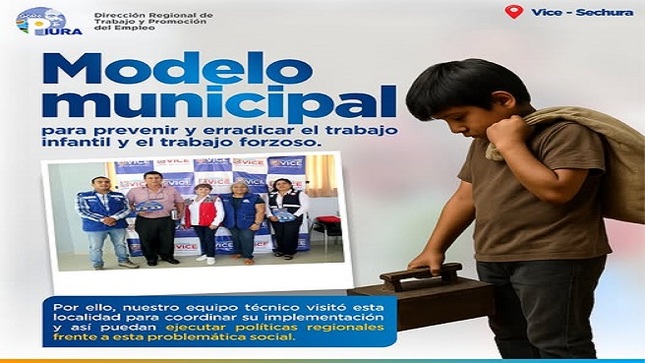 sta visita forma parte de la implementación del modelo municipal, una estrategia que permitirá fortalecer las políticas públicas locales orientadas a proteger los derechos de nuestros niños, niñas y adolescentes. Como parte del Gobierno Regional Piura, reafirmamos nuestro compromiso con la defensa de la infancia y el desarrollo de territorios seguros y justos para todos.