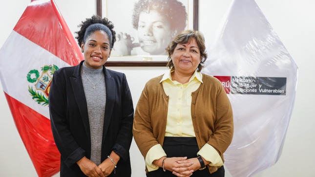 Ministra de la Mujer se reúne con congresista Barbarán para unir esfuerzos y fortalecer la protección de las mujeres
