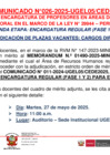 Vista preliminar de documento COMUNICADO 026-2025-CEDE2025 - ADJUDICACIÓN PRESENCIAL - 06 PLAZAS DIRECTIVAS - 27/05/2025