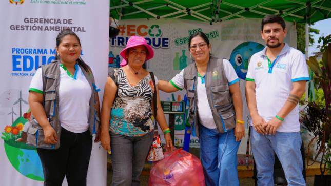 fotos de la campaña ecotrueque