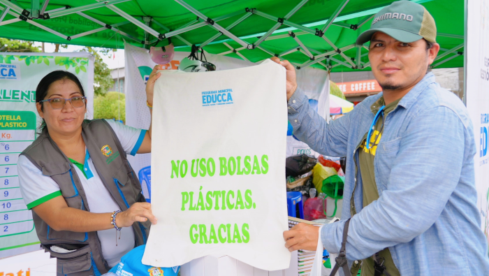 fotos de la campaña ecotrueque